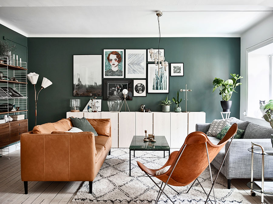 10x de mooiste interieurs met groene muren HomeDeco.nl