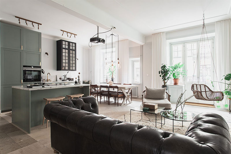 Binnenkijken in een appartement met een mix van stijlen | HomeDeco.nl