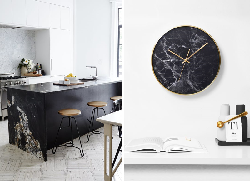 Vergeet wit marmer, zwart marmer is het helemaal | HomeDeco.nl