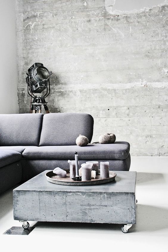 In 5 stappen naar een industrieel interieur alles om van je huis ... Woonkamer behang koper
