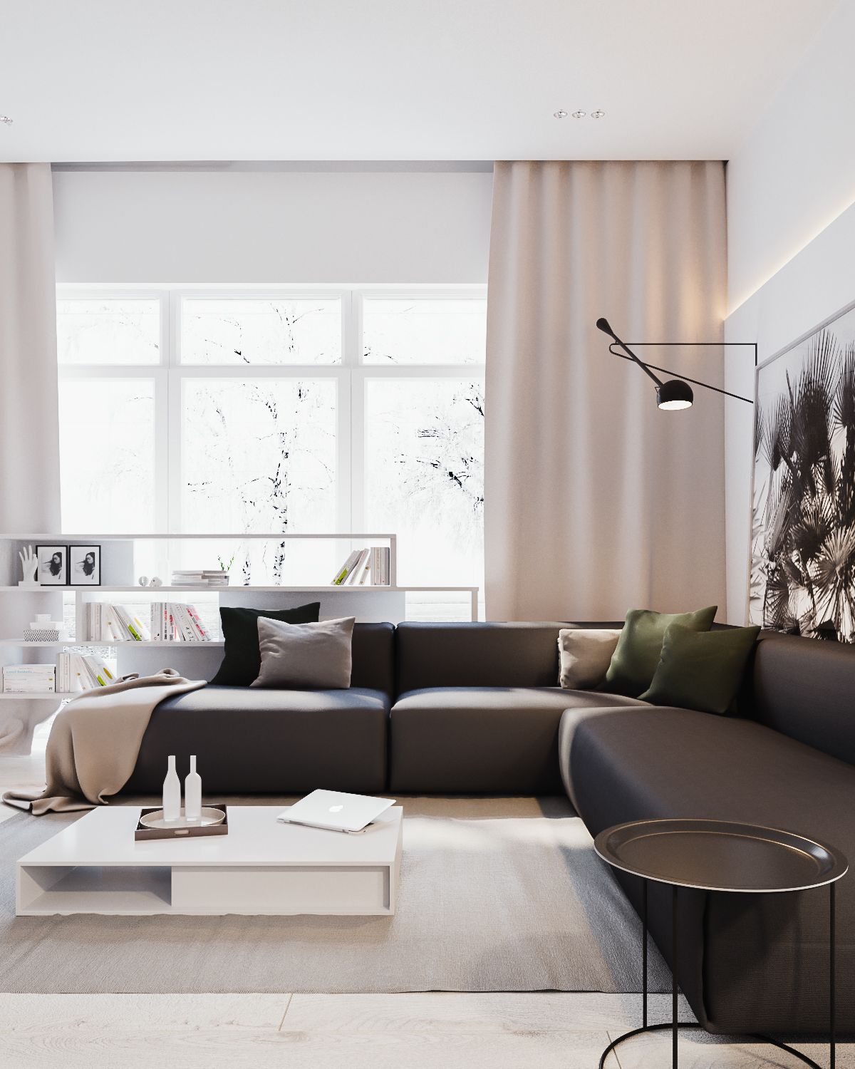 8x de mooiste moderne woonkamers alles om van je huis je thuis ... Slaapkamers toepassing gekleurde