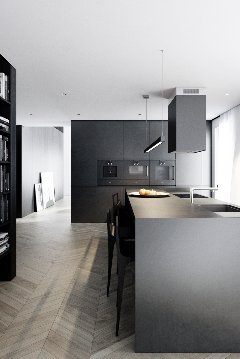 Yay or nay: een zwarte keuken alles om van je huis je thuis te ...