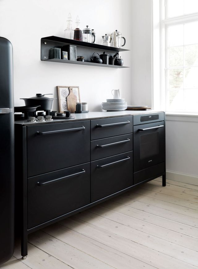 Yay or nay: een zwarte keuken alles om van je huis je thuis te ...