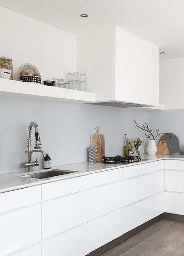 8x de mooiste 'all white' keukens | HomeDeco.nl