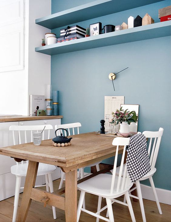 10x de mooiste interieurs met blauwe muren alles om van je huis ...
